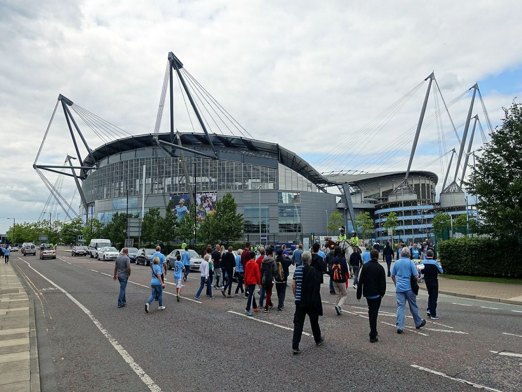 Etihad Stadium, enceinte de Manchester City