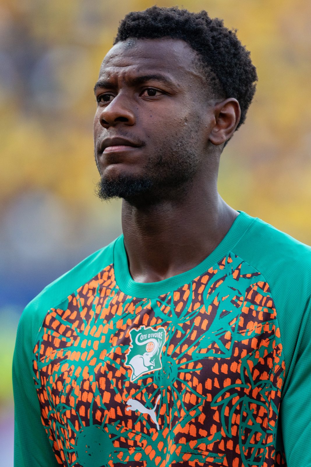 Evan Ndicka avec la Côte d’Ivoire lors de la Coupe du monde 2026