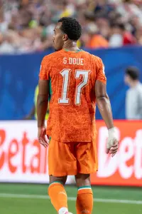 Guéla Doué avec la sélection de Côte d’Ivoire au Mondial 2026