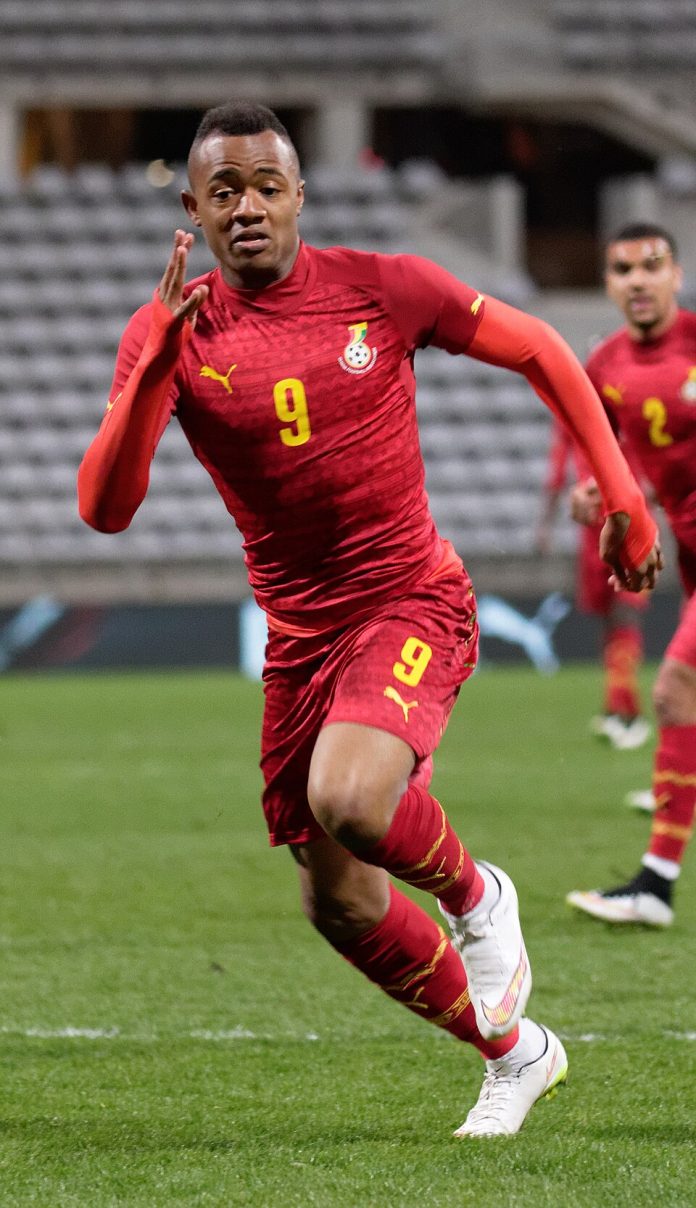 Jordan Ayew avec la sélection du Ghana