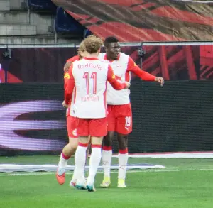 Karim Konaté avec le RB Salzburg