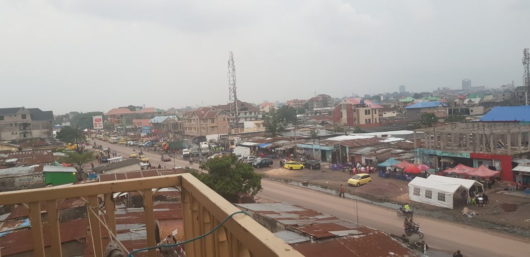 Vue de Kinshasa, en République démocratique du Congo