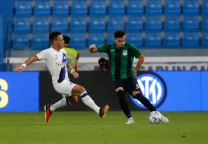 Lautaro Martínez avec l’Inter Milan