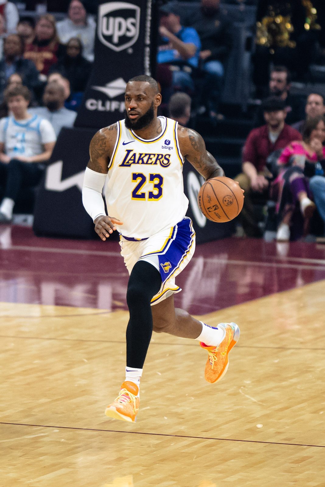 LeBron James en 2023, photo d’archives