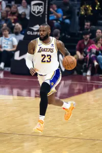 LeBron James en 2023, photo d’archives