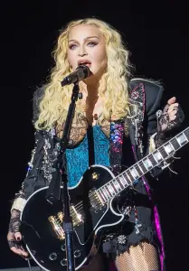 Madonna sur scène lors du Celebration Tour en 2023