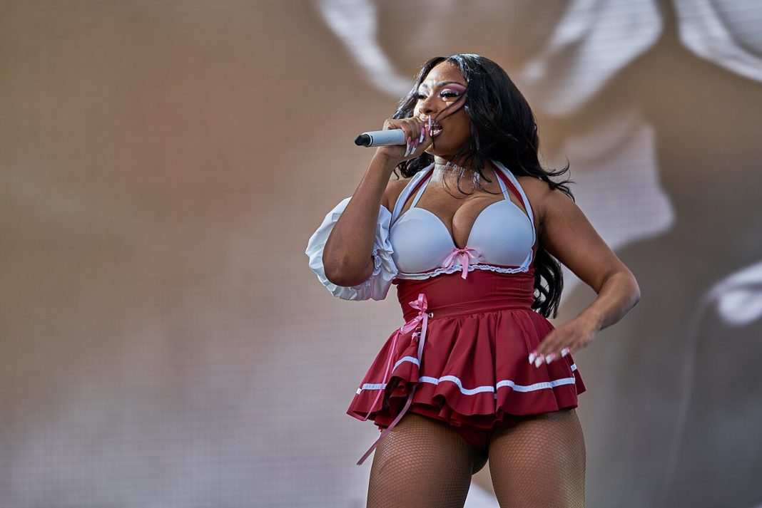 Megan Thee Stallion en concert au Superbloom Festival en 2022