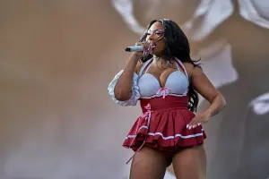 Megan Thee Stallion en concert au Superbloom Festival en 2022