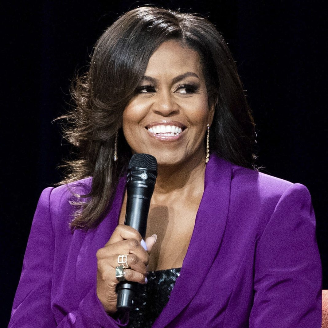 Michelle Obama lors d’une prise de parole publique