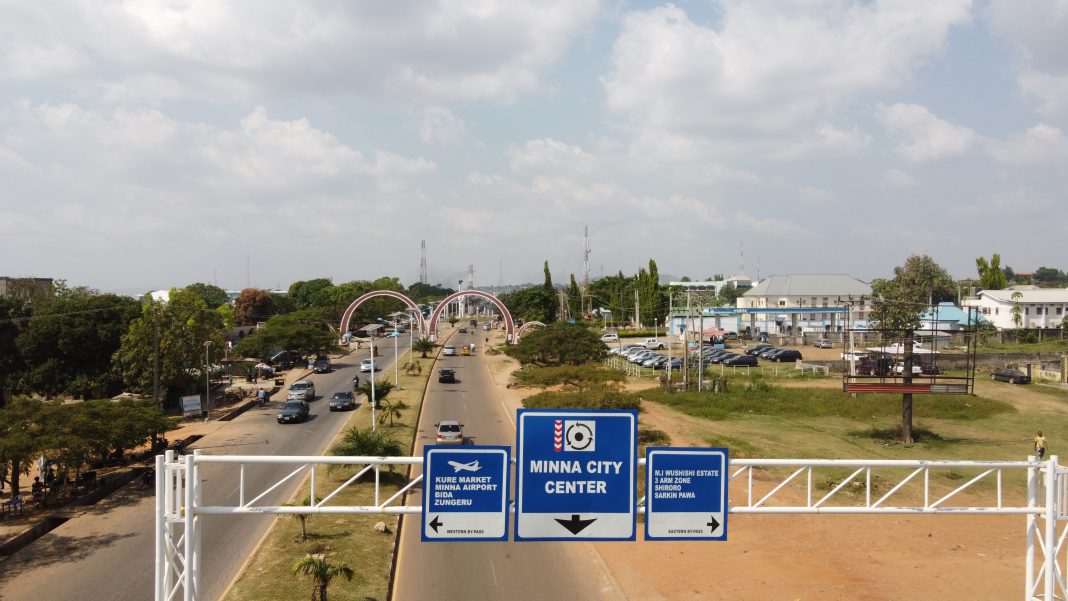 Vue de Minna, capitale de l’État du Niger au Nigeria