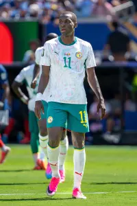 Nicolas Jackson avec le Sénégal lors de la Coupe du monde 2026
