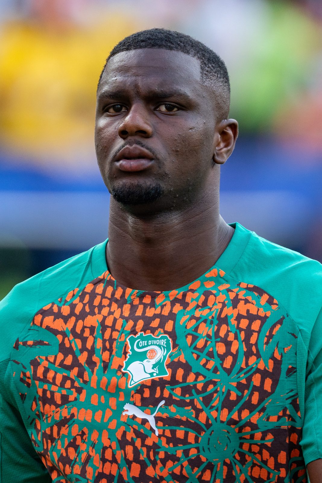 Ousmane Diomande sous le maillot de la Côte d’Ivoire en juin 2026
