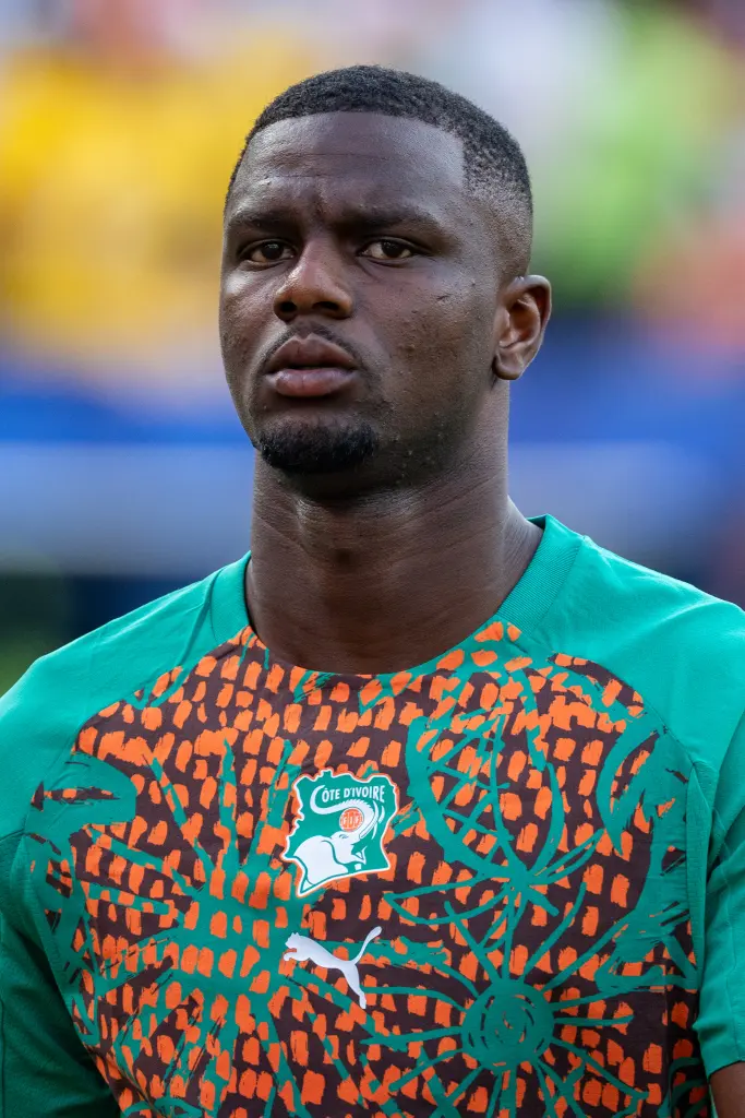 Ousmane Diomande sous le maillot de la Côte d’Ivoire en juin 2026