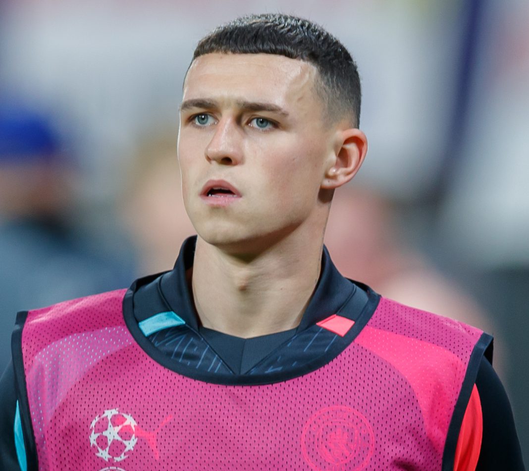 Phil Foden sous le maillot de Manchester City