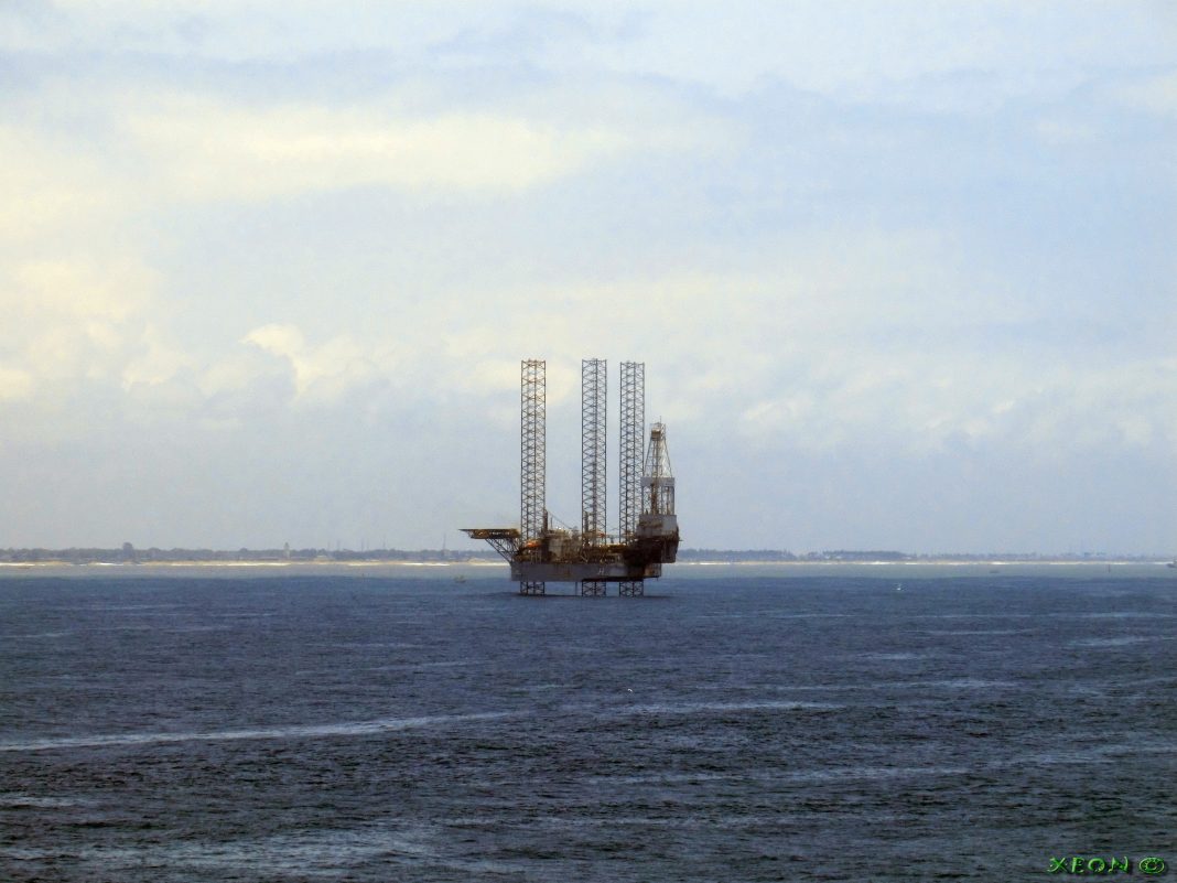 Plateforme offshore au large d’Abidjan