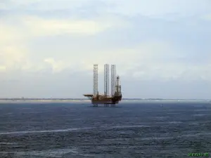 Plateforme offshore au large d’Abidjan