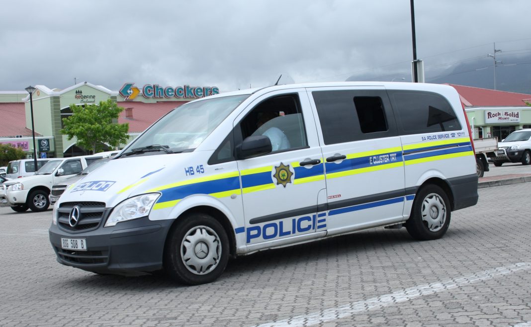 Véhicule du South African Police Service en Afrique du Sud