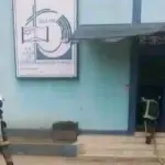 Radio Nationale Catholique de Côte d’Ivoire après l’incendie de sa régie