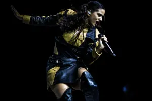Rosalía en concert lors du Motomami World Tour