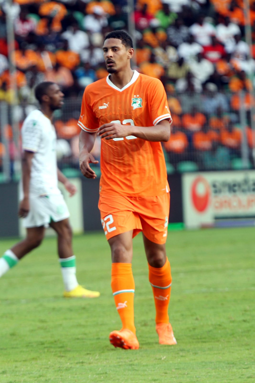 Sébastien Haller avec les Éléphants de Côte d’Ivoire