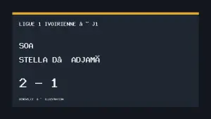 SOA - Stella d’Adjamé, Ligue 1 ivoirienne