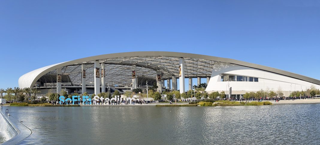 SoFi Stadium à Inglewood, futur théâtre du Super Bowl LXI