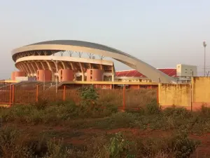 Stade du 28-Septembre à Conakry, où le Hafia FC a reçu l’AS Douanes