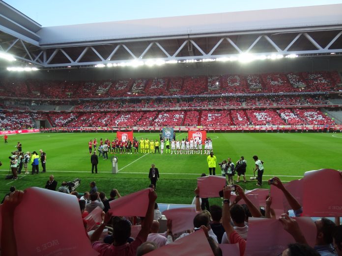 Le Stade Pierre-Mauroy lors d’un match du LOSC