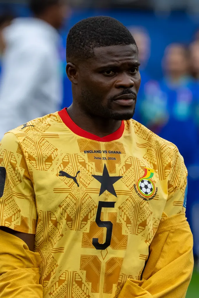 Thomas Partey avec le Ghana face à l’Angleterre au Mondial 2026