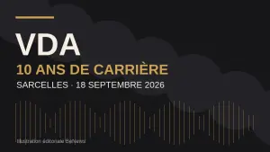 VDA célèbre ses 10 ans de carrière à Sarcelles le 18 septembre 2026