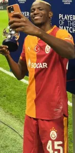 Victor Osimhen avec Galatasaray en Ligue des champions
