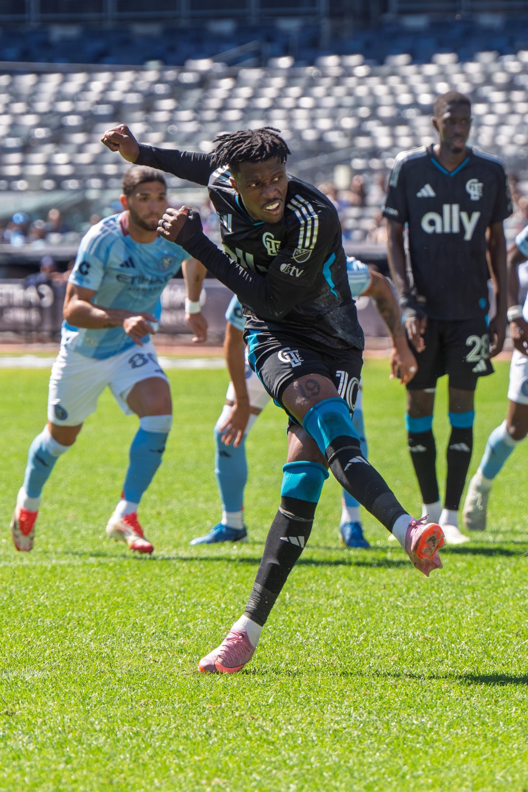 Wilfried Zaha avec Charlotte FC en 2025
