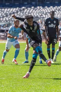 Wilfried Zaha avec Charlotte FC en 2025