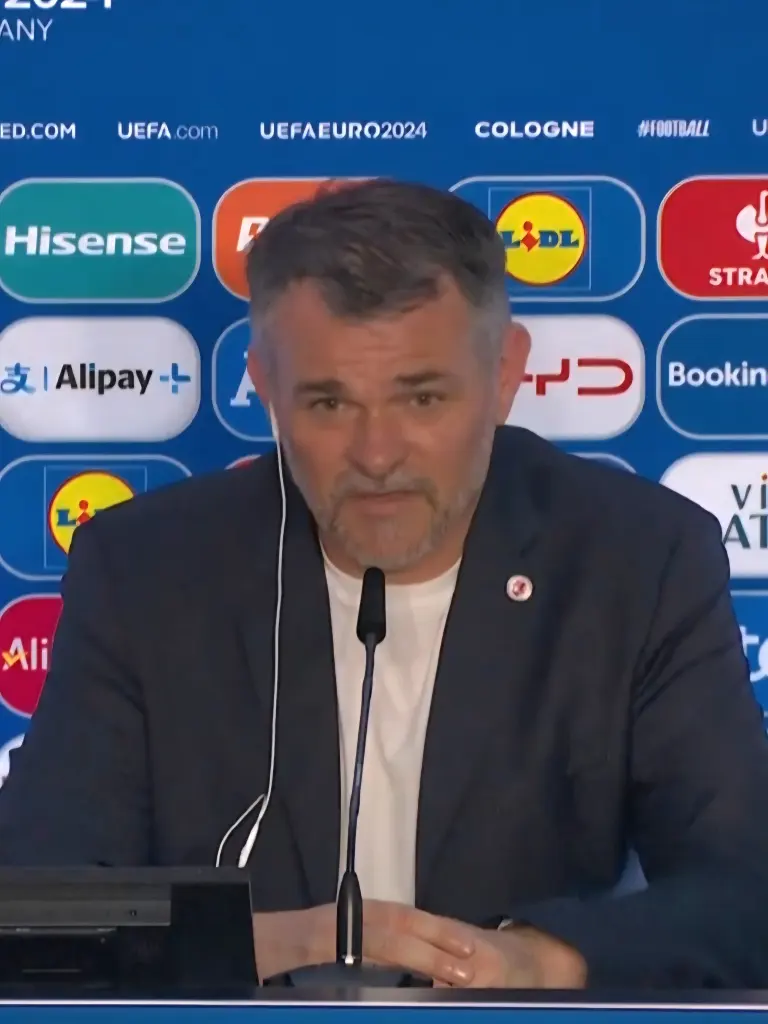 Willy Sagnol, ancien sélectionneur de l’équipe de Géorgie