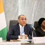 Adama Coulibaly, ministre ivoirien de l’Économie, des Finances et du Budget