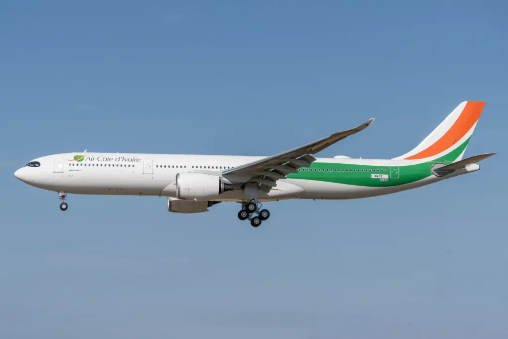 Airbus A330-900neo d’Air Côte d’Ivoire en vol