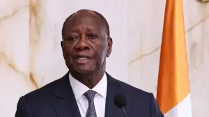 Alassane Ouattara, président de la Côte d’Ivoire