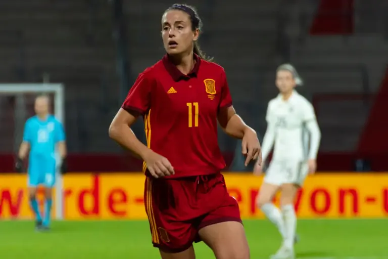Alexia Putellas avec la sélection espagnole