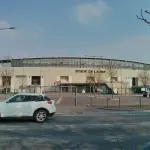 Façade du stade de l’Aube à Troyes