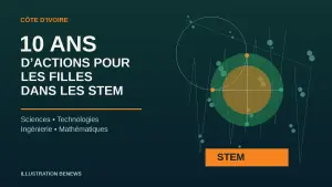 Illustration sur les filles et les femmes dans les filières STEM en Côte d’Ivoire