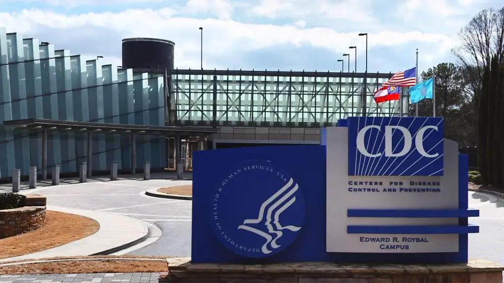 Entrée du siège du CDC à Atlanta aux États-Unis