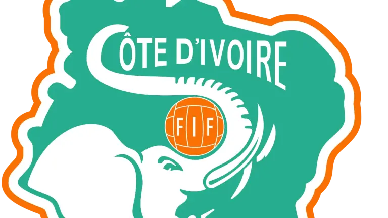 Emblème de la Fédération ivoirienne de football pour illustrer les Éléphanteaux U17