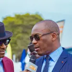 Mamadou Touré, ministre ivoirien chargé de la Jeunesse, en avril 2025