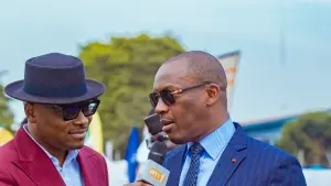 Mamadou Touré, ministre ivoirien chargé de la Jeunesse, en avril 2025
