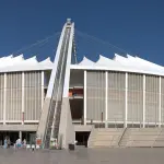 Le stade Moses Mabhida à Durban en Afrique du Sud