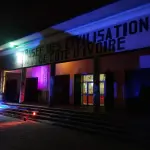 Entrée du Musée des civilisations de Côte d’Ivoire à Abidjan, photo d’archive de mai 2024