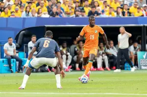 Nicolas Pépé avec la Côte d’Ivoire