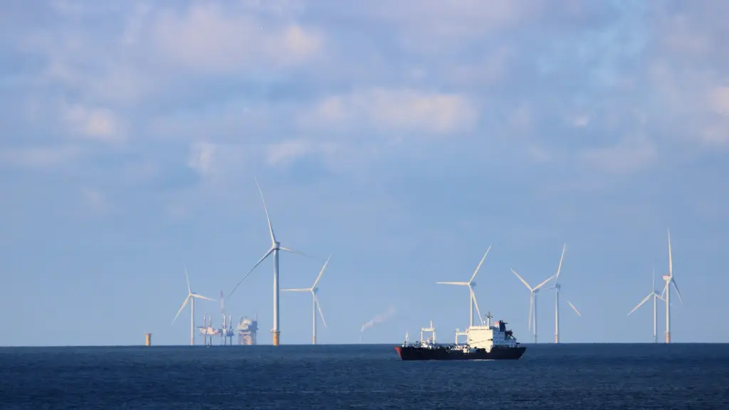 Pétrolier en mer du Nord