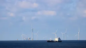 Pétrolier en mer du Nord
