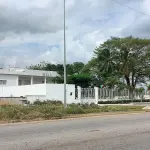 Vue du siège du Sénat de Côte d’Ivoire à Yamoussoukro